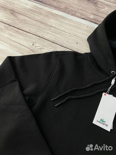 Толстовка Lacoste черная мужская