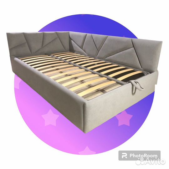 Угловая детская кровать