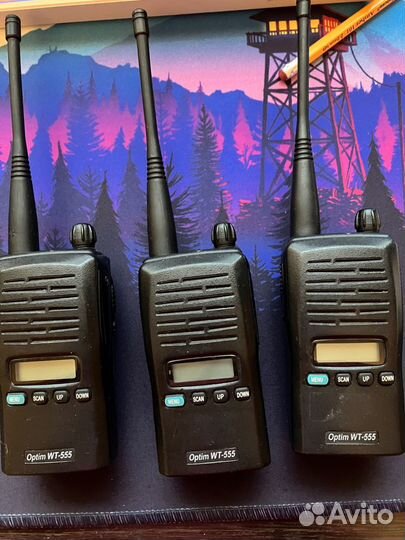 Рации Optim WT-555 3 шт