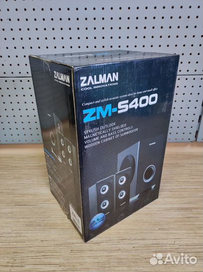 Акустич. система 2.1 zalman ZM-S400 USB, 22W(RMS)