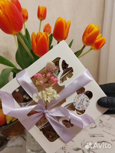 Шоколад ручной работы (мендианты)