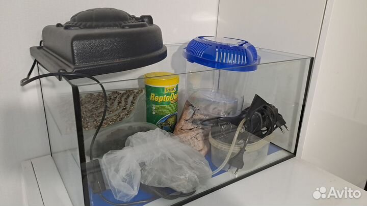 Террариум для красноухой черепахи