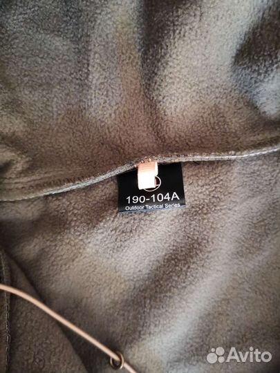 Тактический костюм на флисе