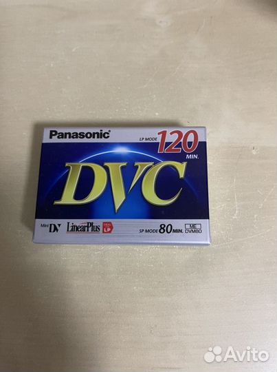 Видеокассета 120 мин Panasonic DVC AY-DVM80FF