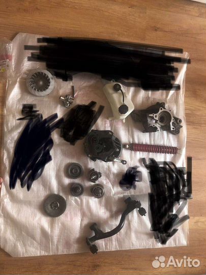 Запчасти Sym jet 4r 2х тактный 50сс запчасти