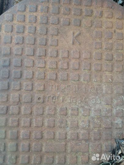 Люк канализационный чугунный