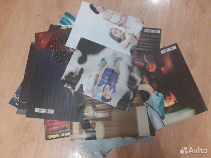 Плакаты постеры аниме,K-pop,Геншин импакт