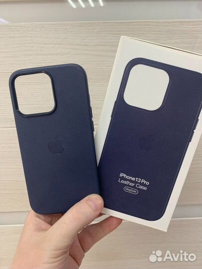 Кожаный чехол iPhone 13Pro
