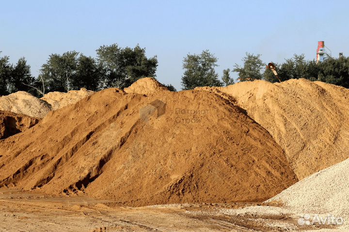 Песок карьерный