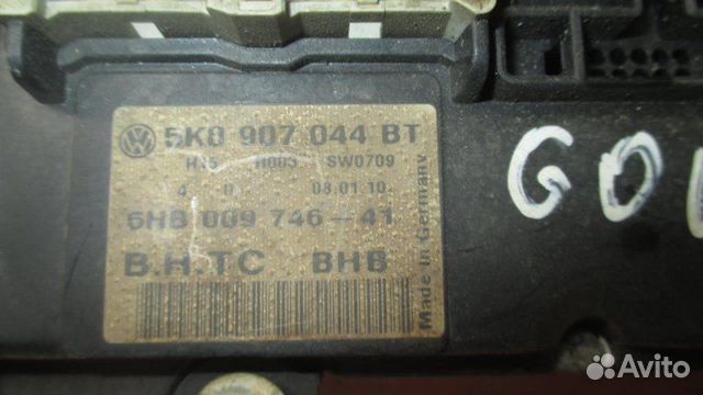 Блок кнопок управления печкой Volkswagen Golf 6