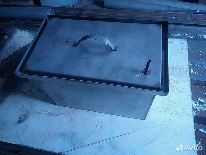 Коптильня горячего копчения из нержавейки