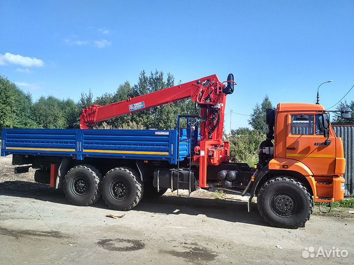 КамАЗ 43118-23027-50 с КМУ, 2023