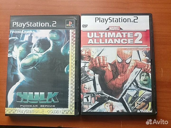 Диски Сони PS 2
