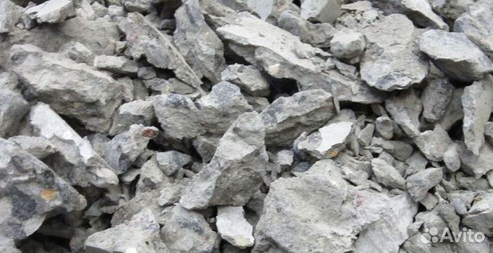 Бой бетона фр. 0/300мм