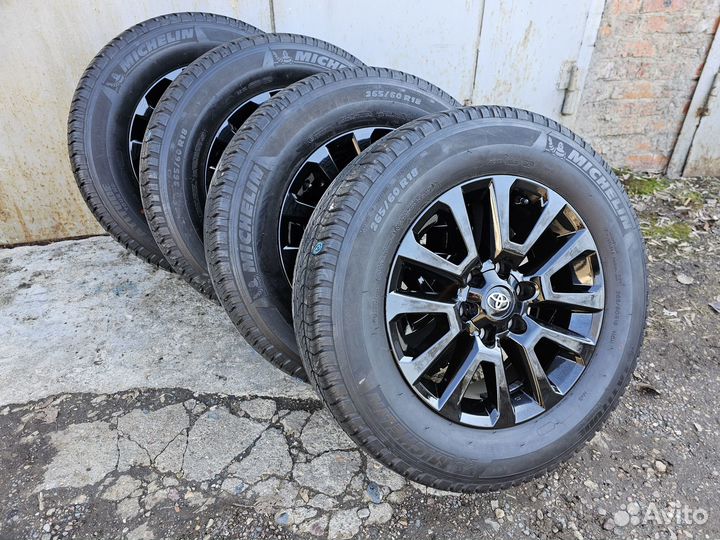 Колёса Toyota Prado 150 Michelin Лето 265/60 R18