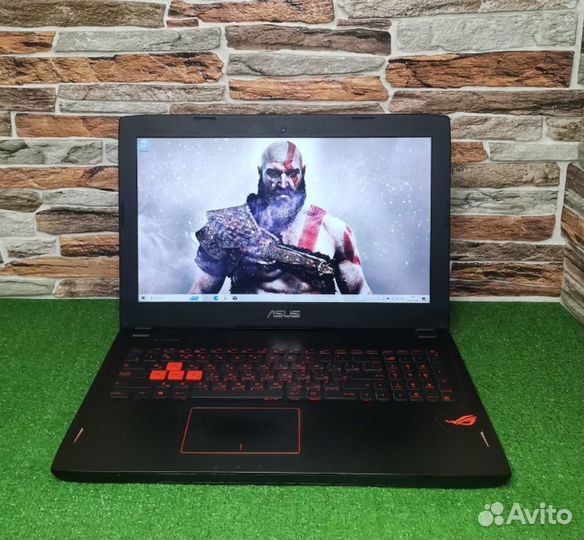 Игровой ноутбук Asus rog i7 6го/GTX 970m 6Гб/ssd