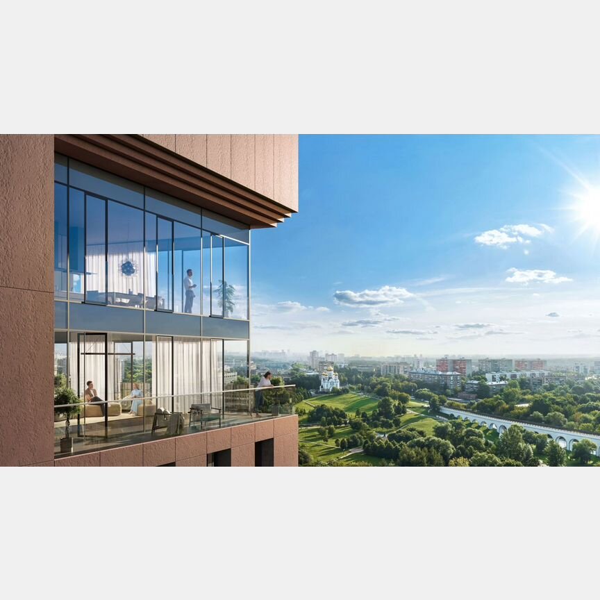 1-к. квартира, 40,1 м², 6/17 эт.