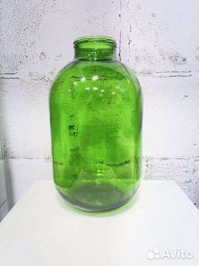 Бутыль стеклянная
