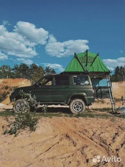 Автопалатка на крышу на багажник УАЗ Патриот