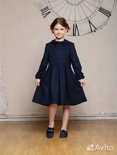 Школьное платье + туфли