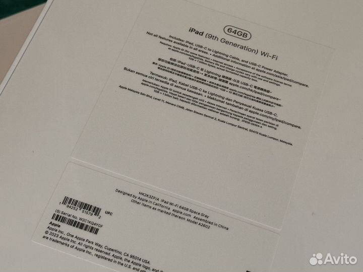 iPad 9 2021 64gb Новый