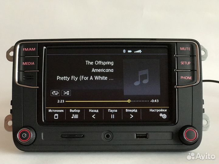 Оригинальная магнитола VW RCD 330 360 Plus 410 440