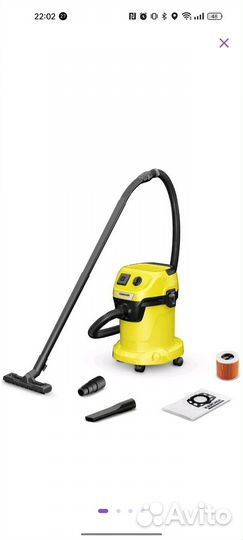 Пылесос karcher wd 3 p