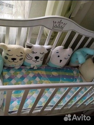 Бортики в кроватку