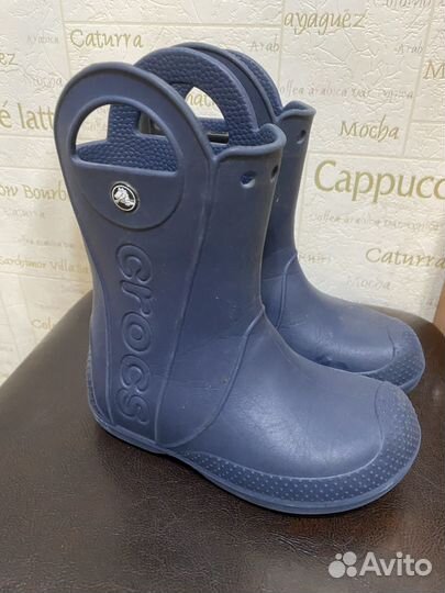 Резиновые сапоги crocs c12