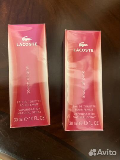 Духи lacoste женские