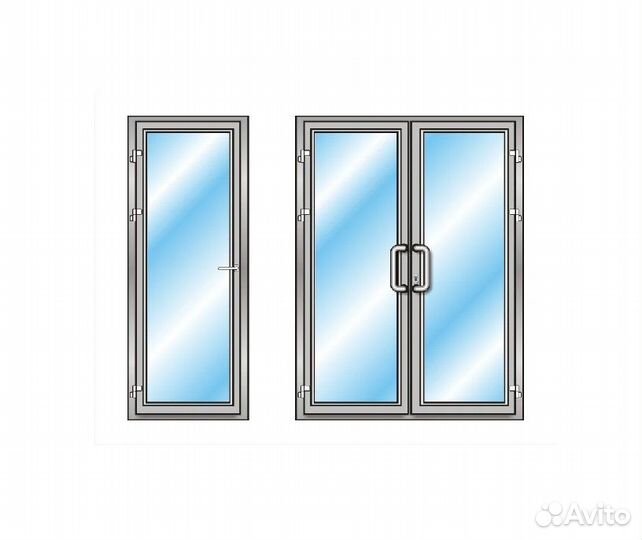 Двери из пвх и алюминия – 113