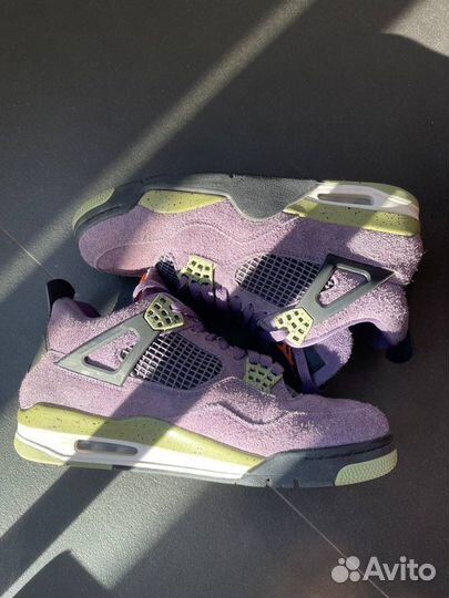 Nike Air Jordan 4 Canyon Purple Кроссовки