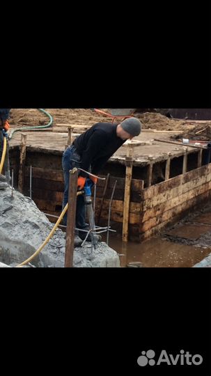 Аренда компрессора с отбойными молотками