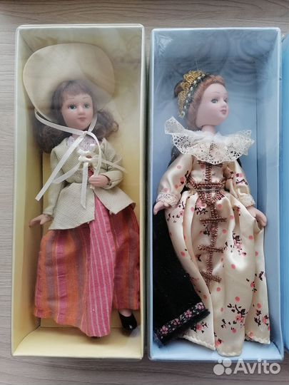 Кукла фарфоровая коллекционная 