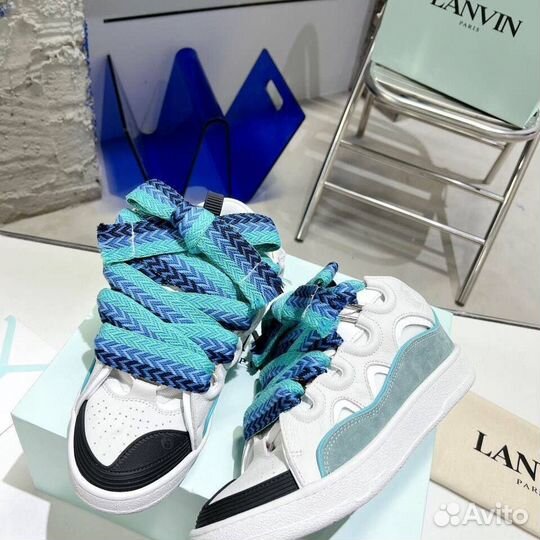 Кроссовки lanvin x gallery dept curb