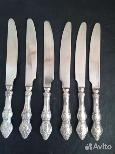 Ложки и ножи мельхиор СССР