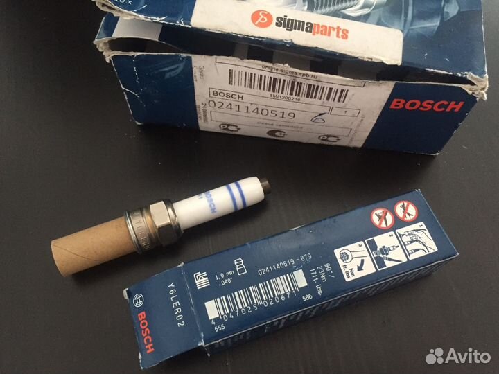 Свечи зажигания Bosch 0 241 140519