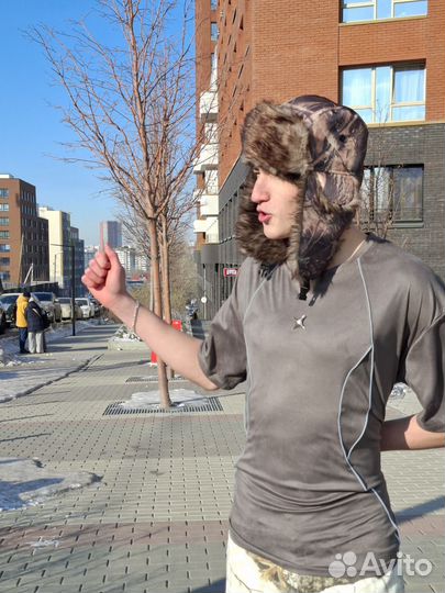 Оверсайз футболка Gray Star Rick Owens/Balenciaga