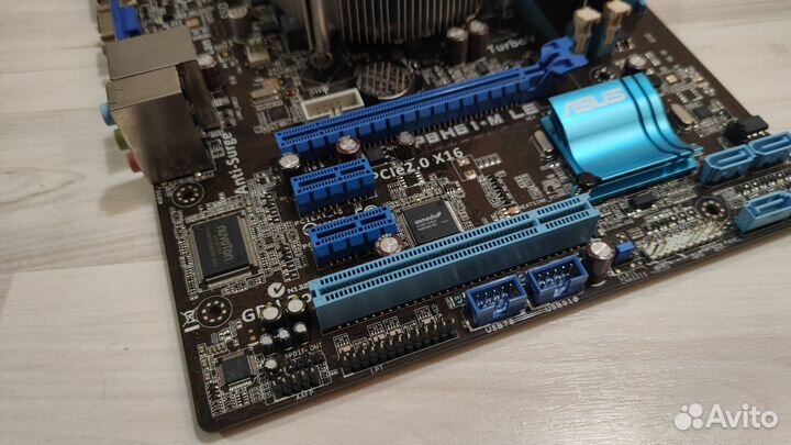 Мат. плата + i5 + 8gb памяти + кулер