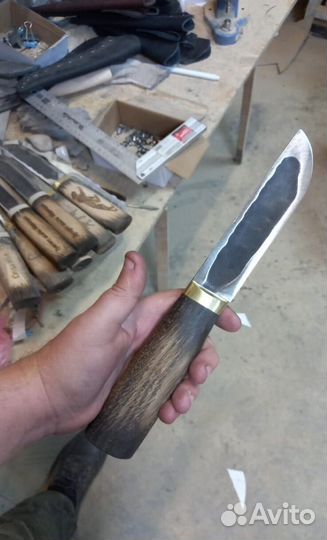 Нож якутский охотничий