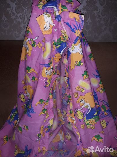 Балдахин для детской кроватки с бортиком