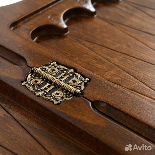 Нарды и шашки резные Заснеженный Арарат 60 х 66 см бук Армения 62744