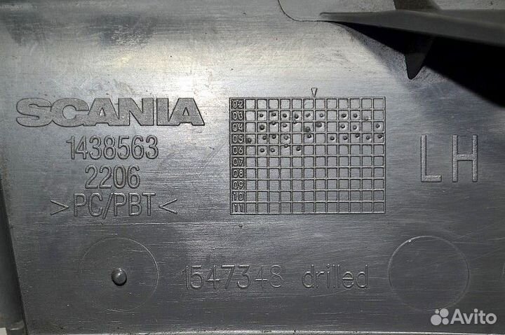 Накладка фары, левая scania P-series (01.04)