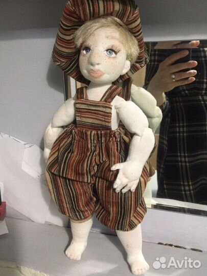 Кукла авторская текстильная