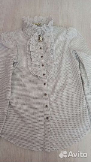 Блузка нарядная маленькая леди