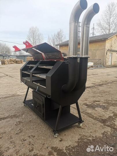 Баррельный смокер(коптильня) C-Smoke