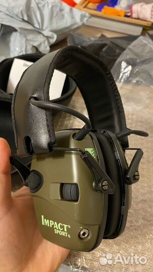 Активные тактические Наушники Impact в Кейсе