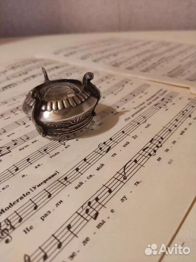 Солонка винтаж 2штуки