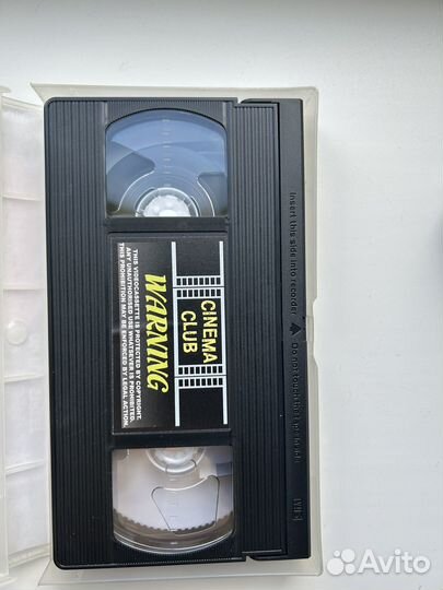 Хоррор фильмы на кассетах VHS в пластике