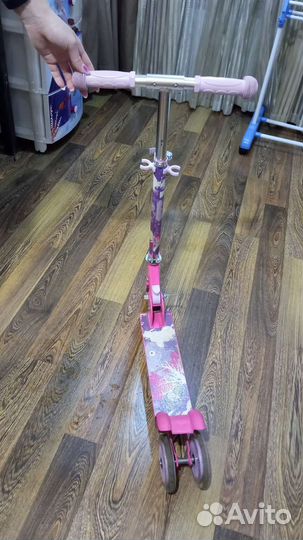 Самокат детский трехколесный бу
